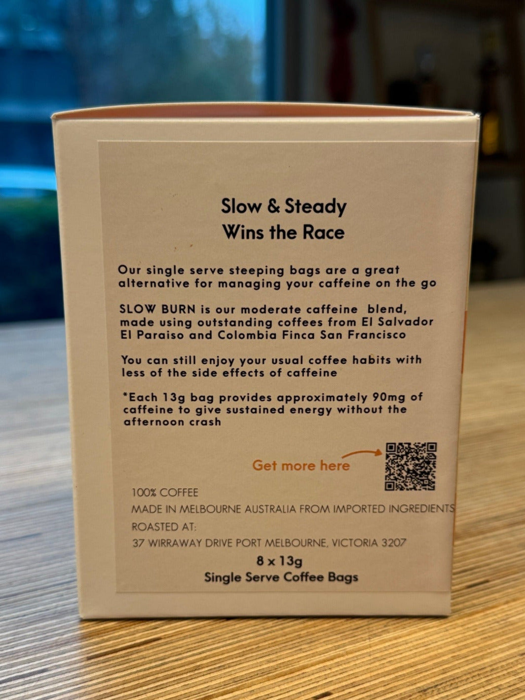 Single Serve Steep Bags - Slow Burn