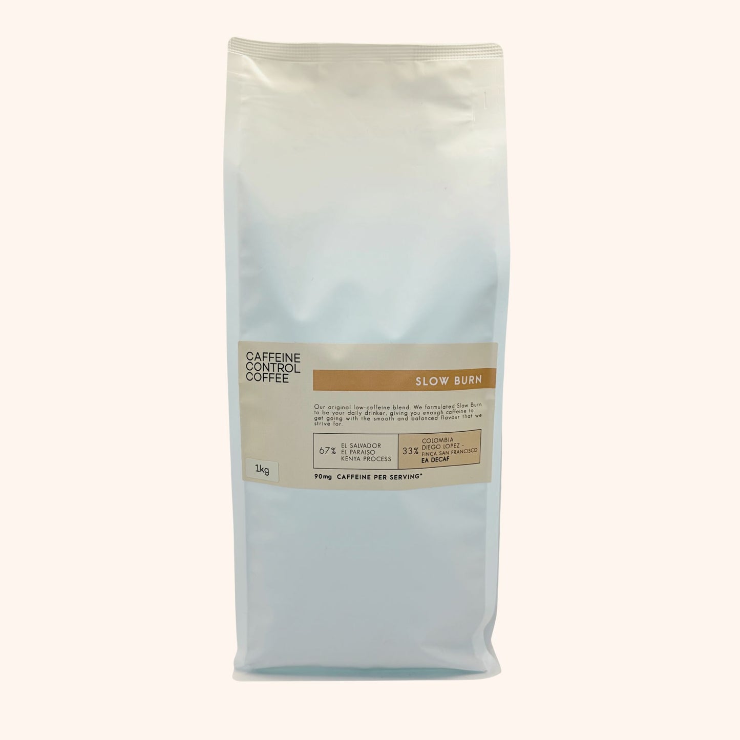 Slow Burn - Moderately Caffeinated Coffee for Balanced Energy