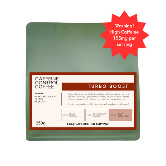 Turbo Boost : Extra Caffeine / Darker Roast